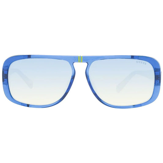 Guess blauwe aviator zonnebril - MARANOS