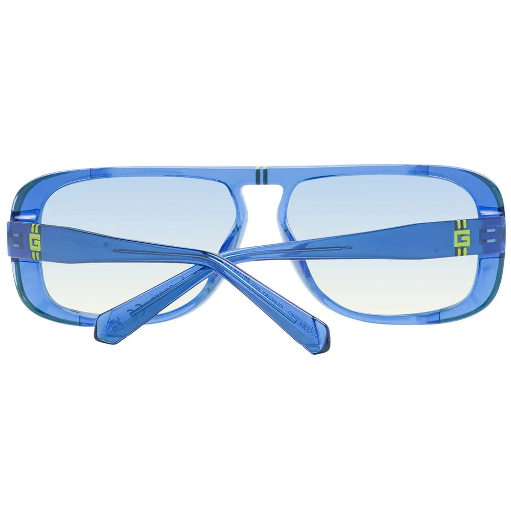 Guess blauwe aviator zonnebril - MARANOS