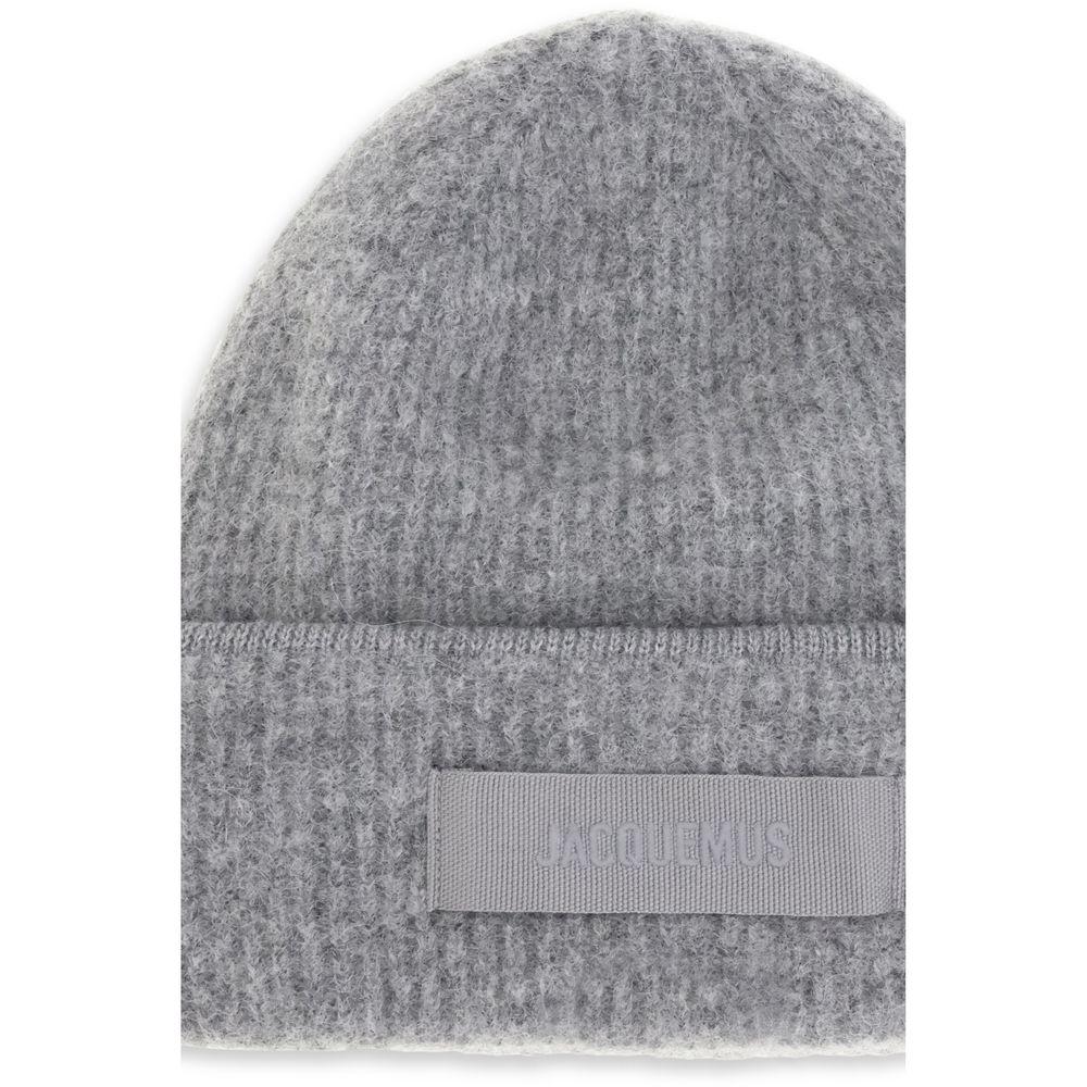 Jacquemus muts in grijs alpaca-wolmix - MARANOS