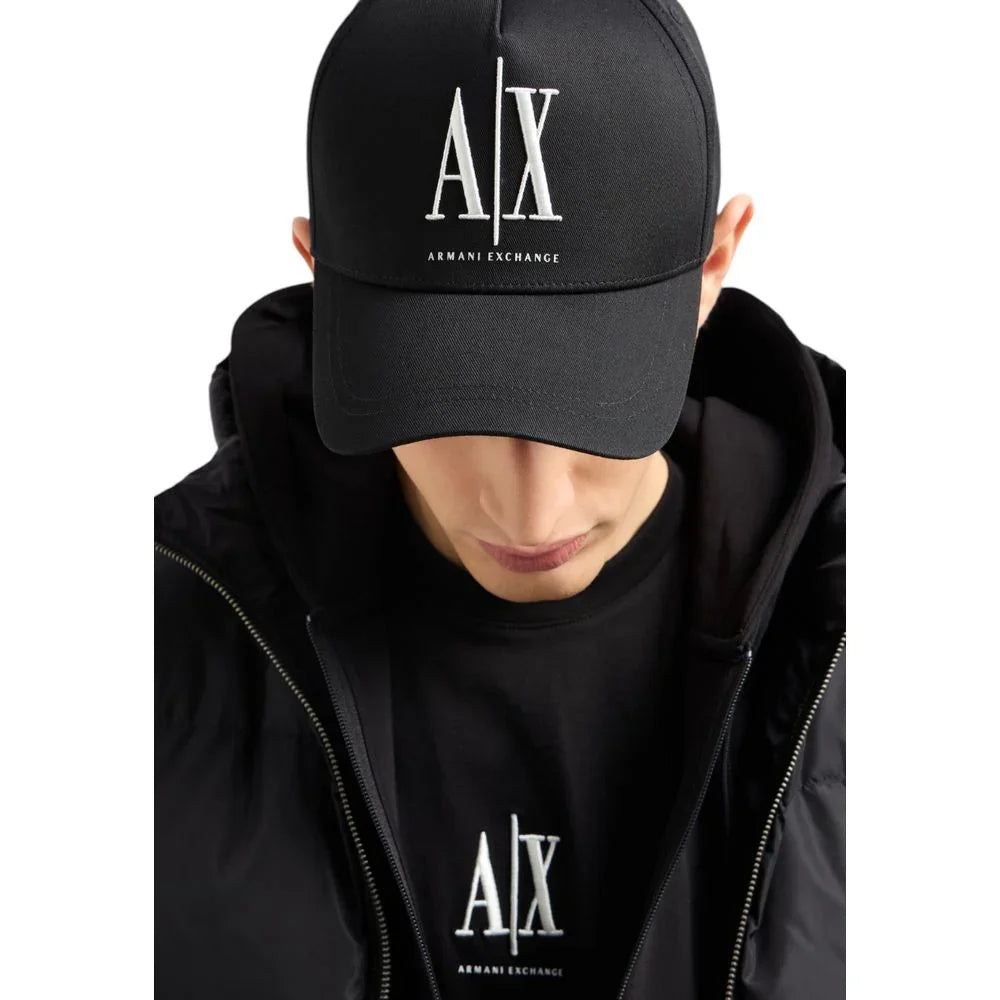 Armani Exchange zwarte herenpet - MARANOS