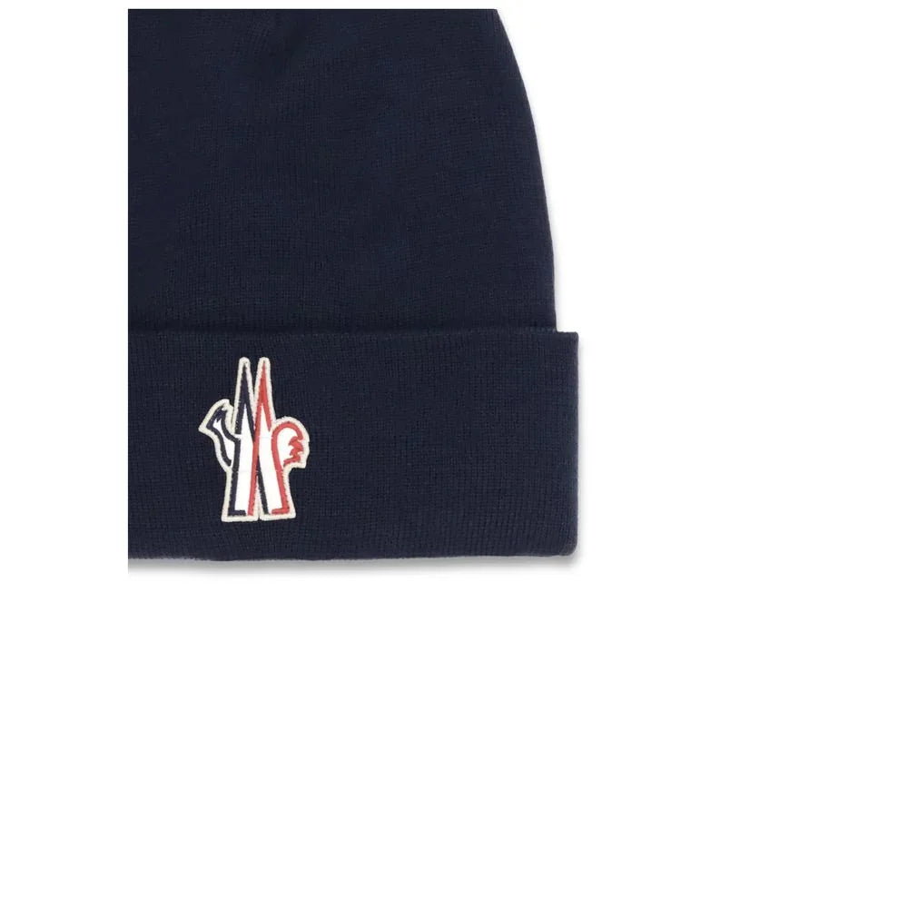 Moncler Grenoble muts in zwart fleecewol - MARANOS