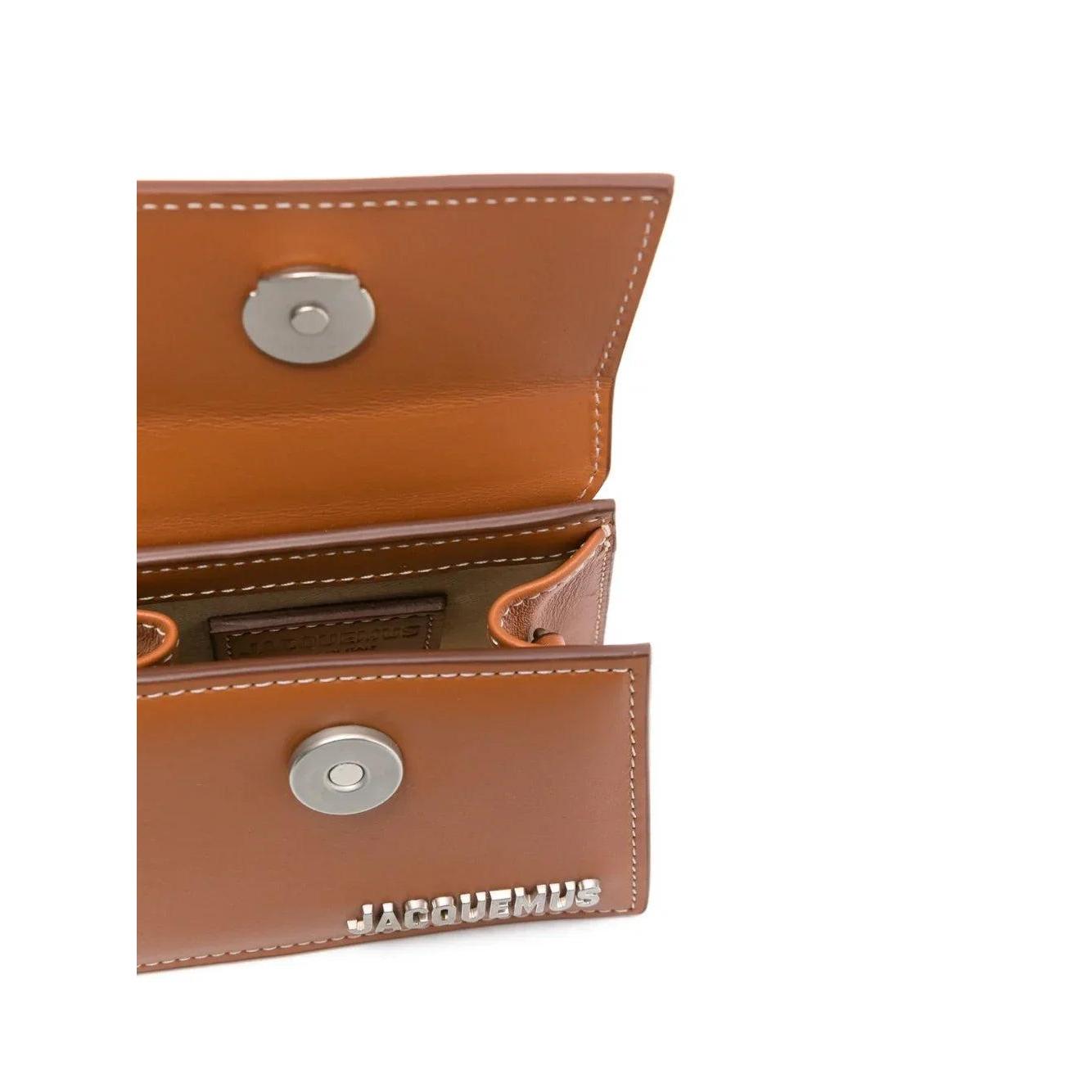 Jacquemus Le Chiquito Homme crossbody tas in lichtbruin leer - MARANOS