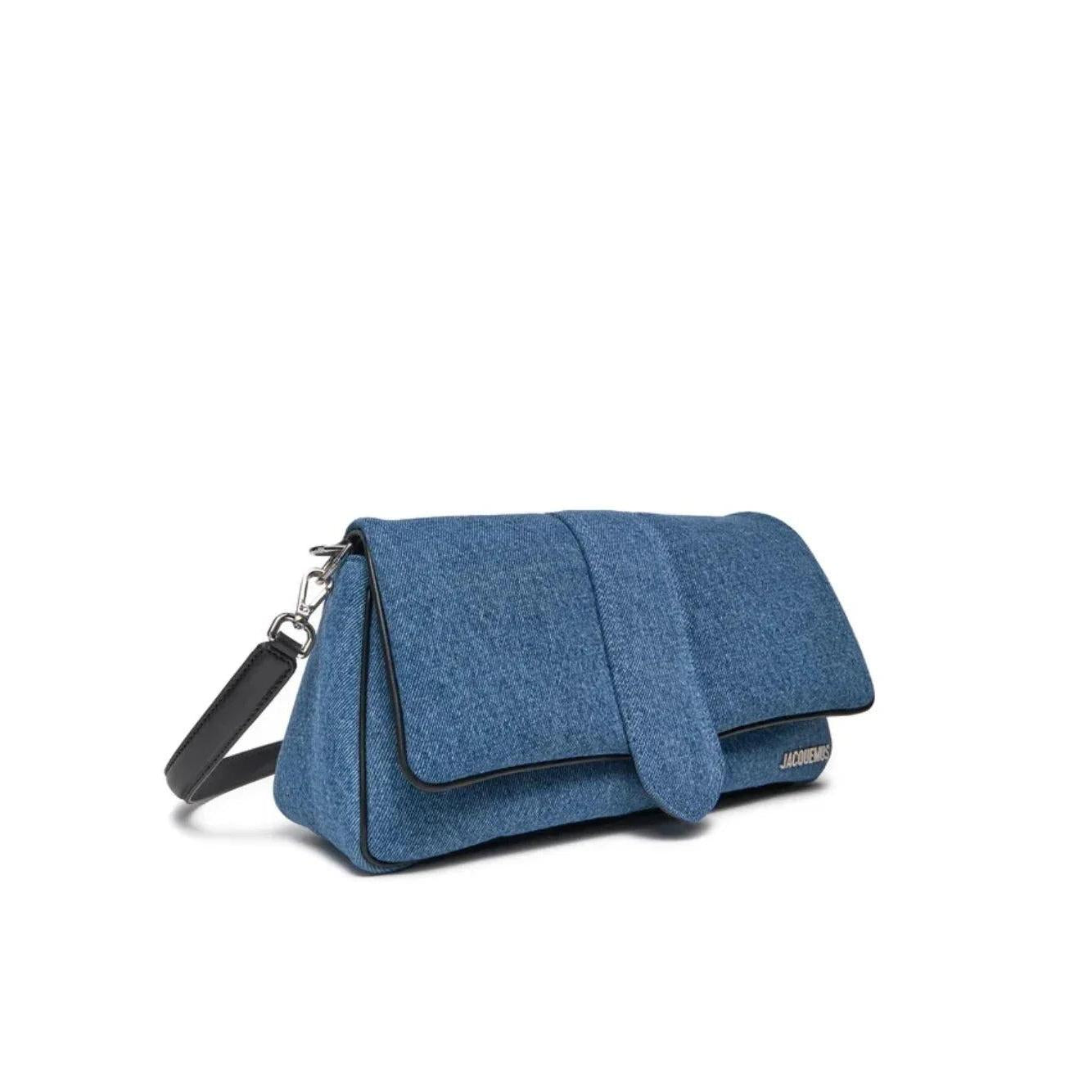 Jacquemus Le Bambimou handtas in denim - MARANOS