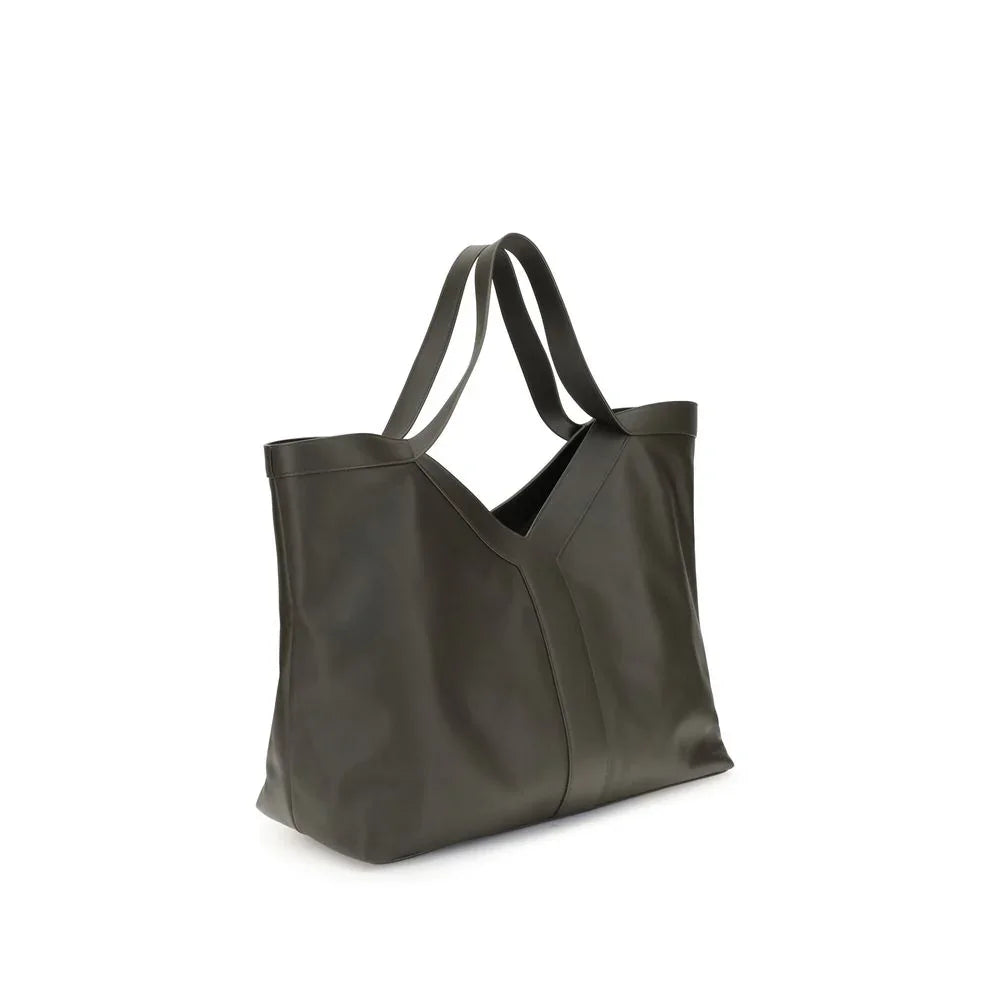 Saint Laurent oversized leren totebag Y - MARANOS