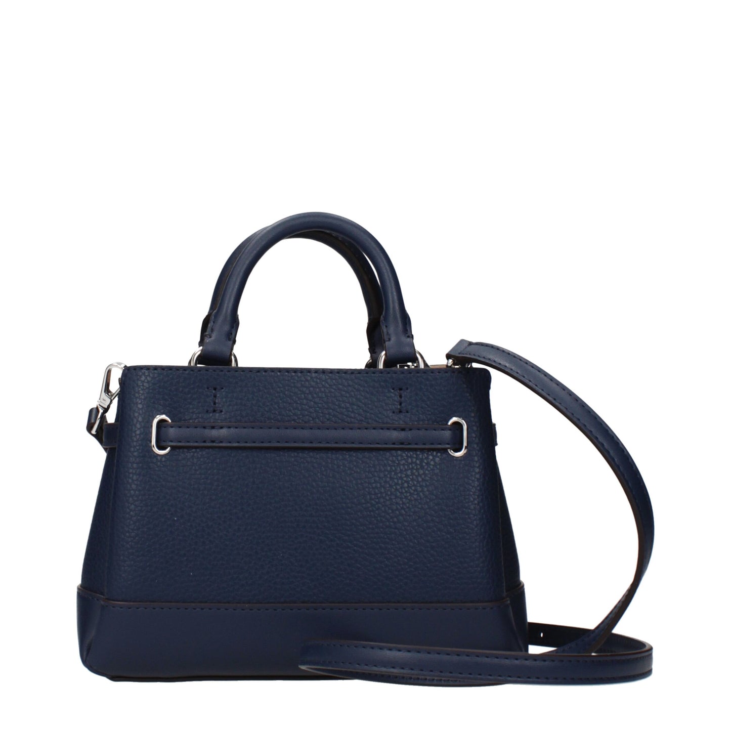 Michael Kors blauwe leren handtas Michael Kors