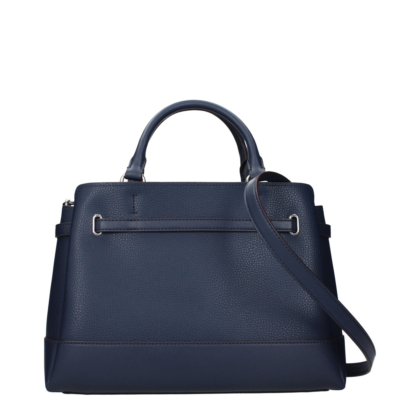 Michael Kors blauwe leren handtas Michael Kors