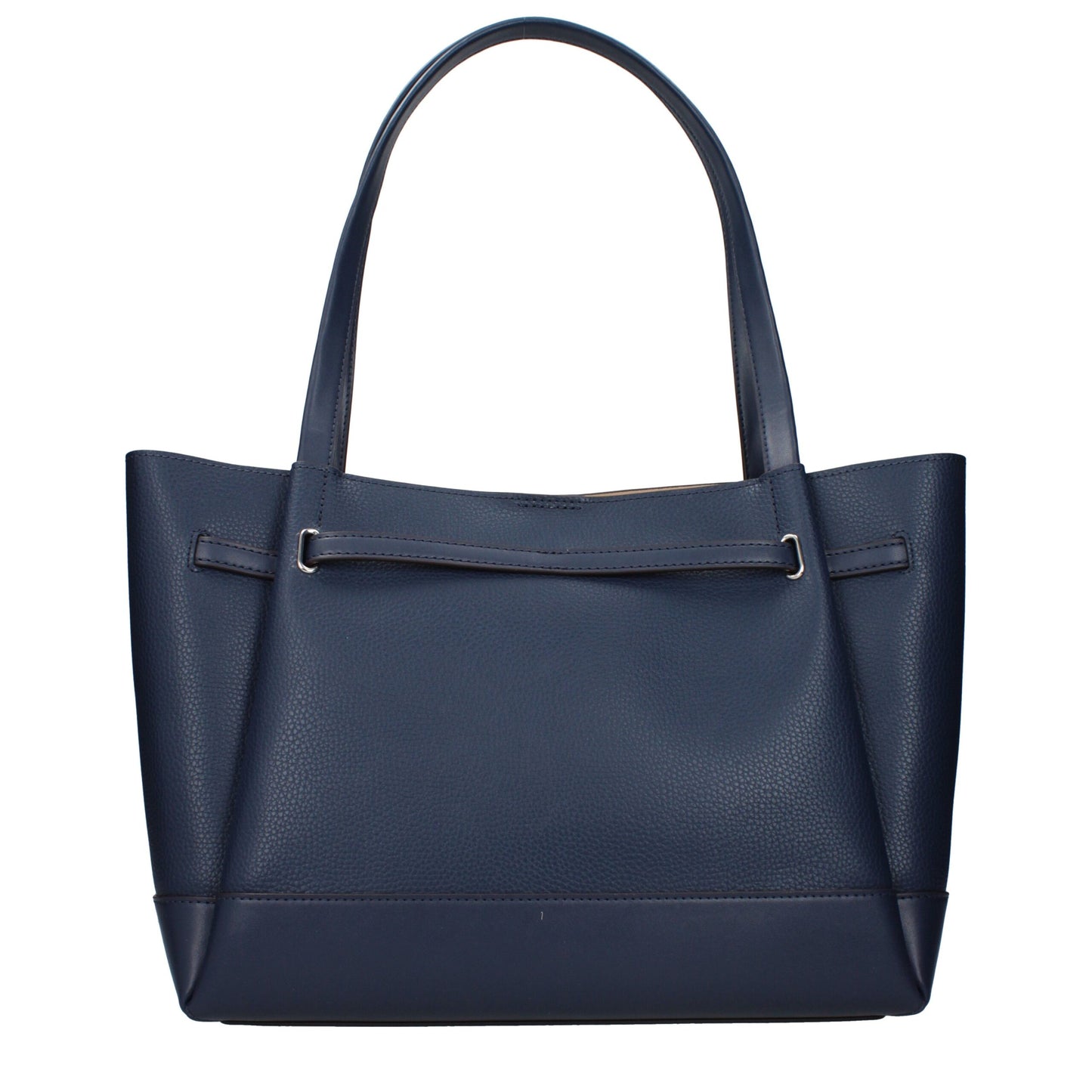 Michael Kors blauwe leren schoudertas Michael Kors