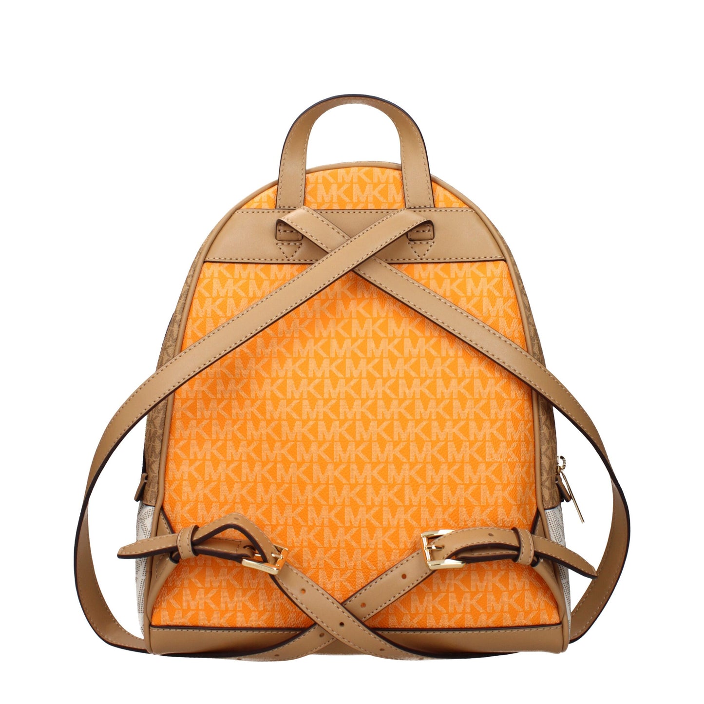 Michael Kors beige stoffen rugzak Michael Kors