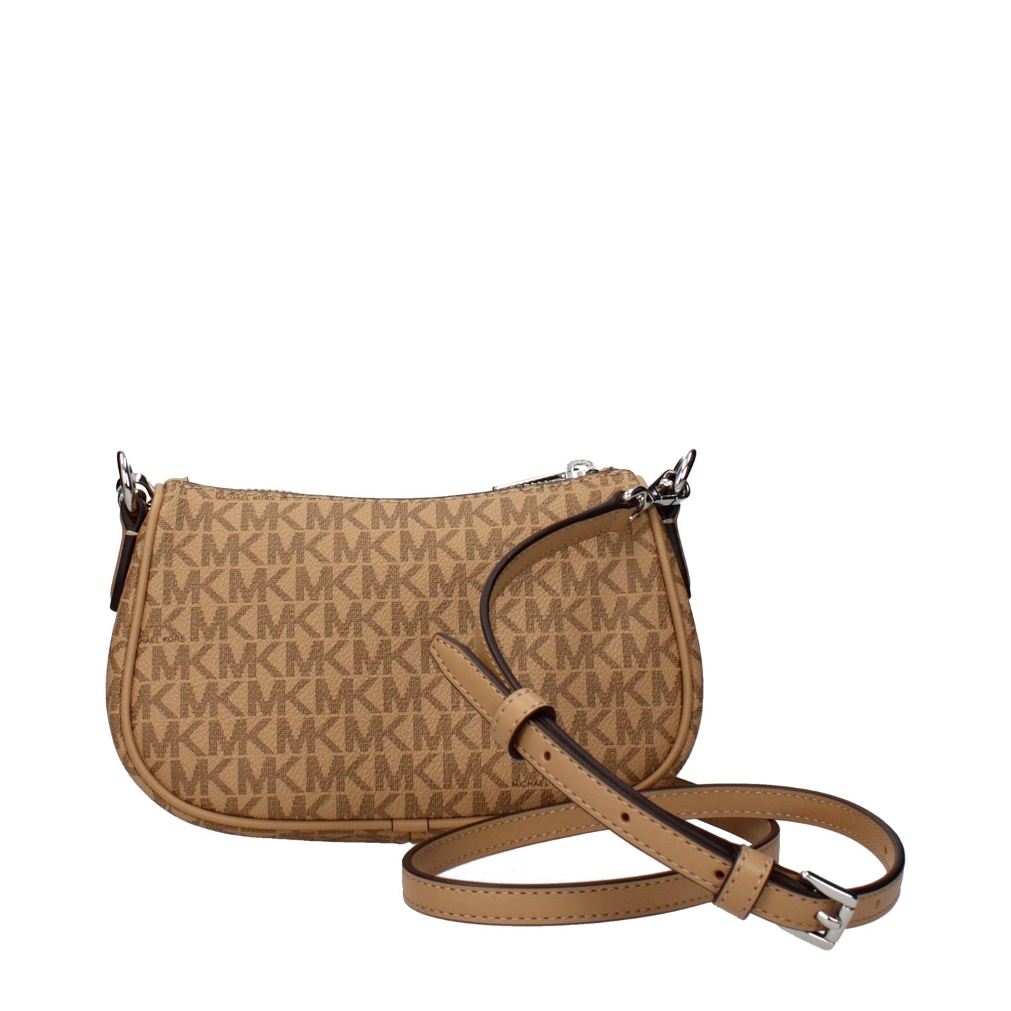Michael Kors bruine stoffen handtas Michael Kors