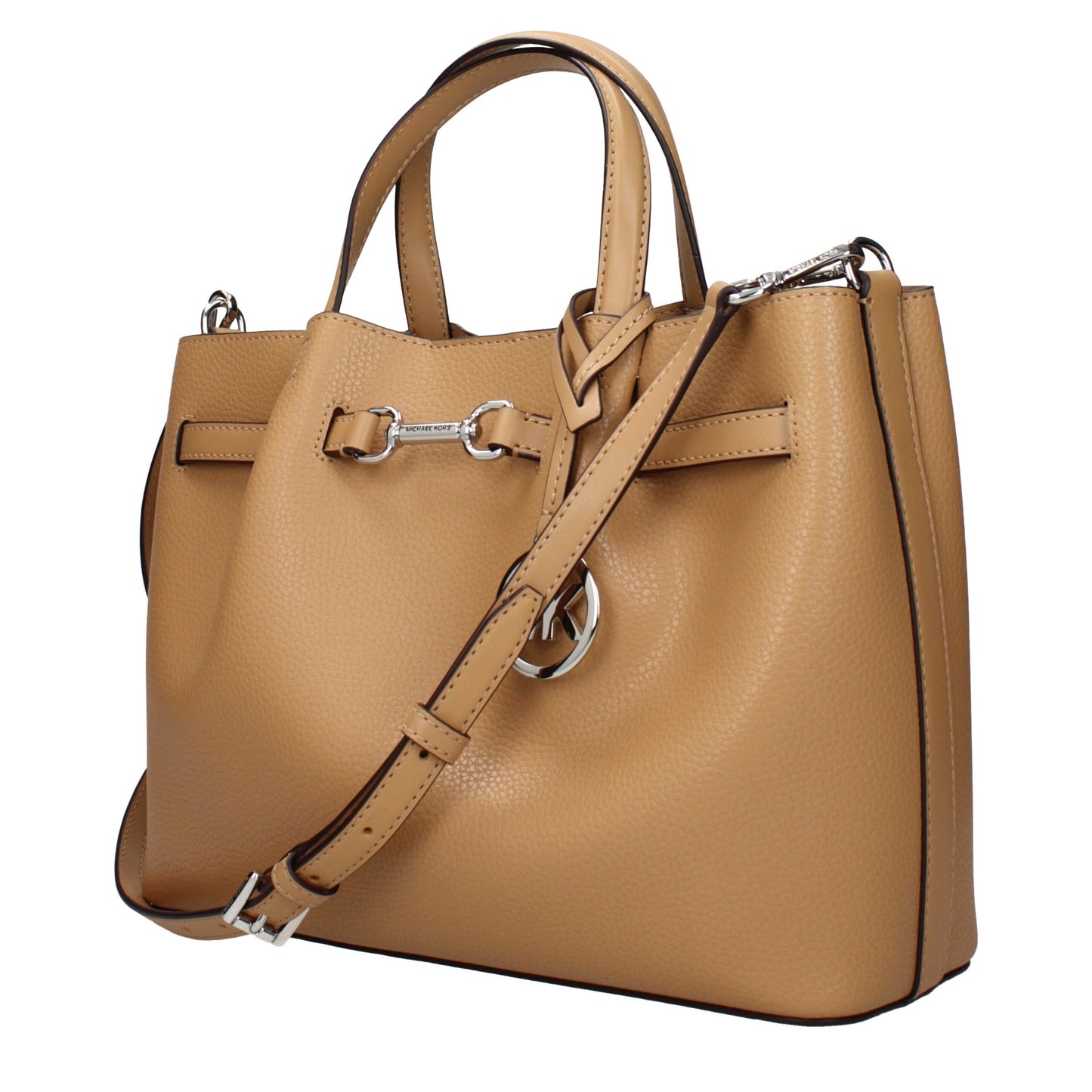 Michael Kors bruine leren handtas Michael Kors