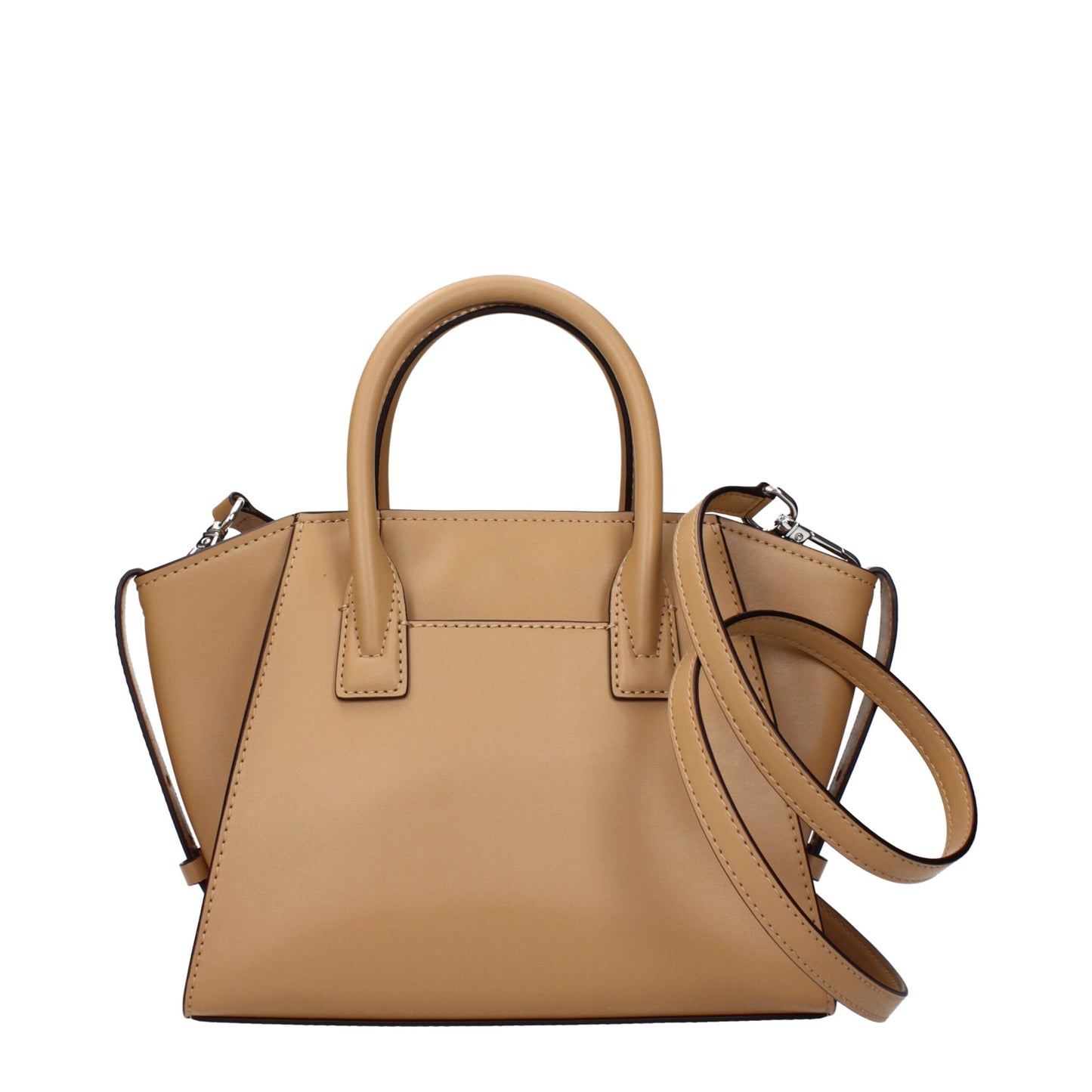 Michael Kors bruine leren handtas Michael Kors