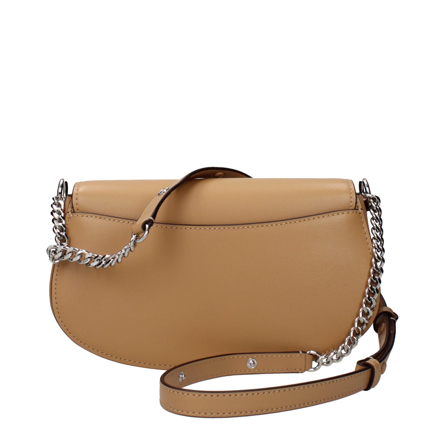 Michael Kors bruine leren schoudertas Michael Kors