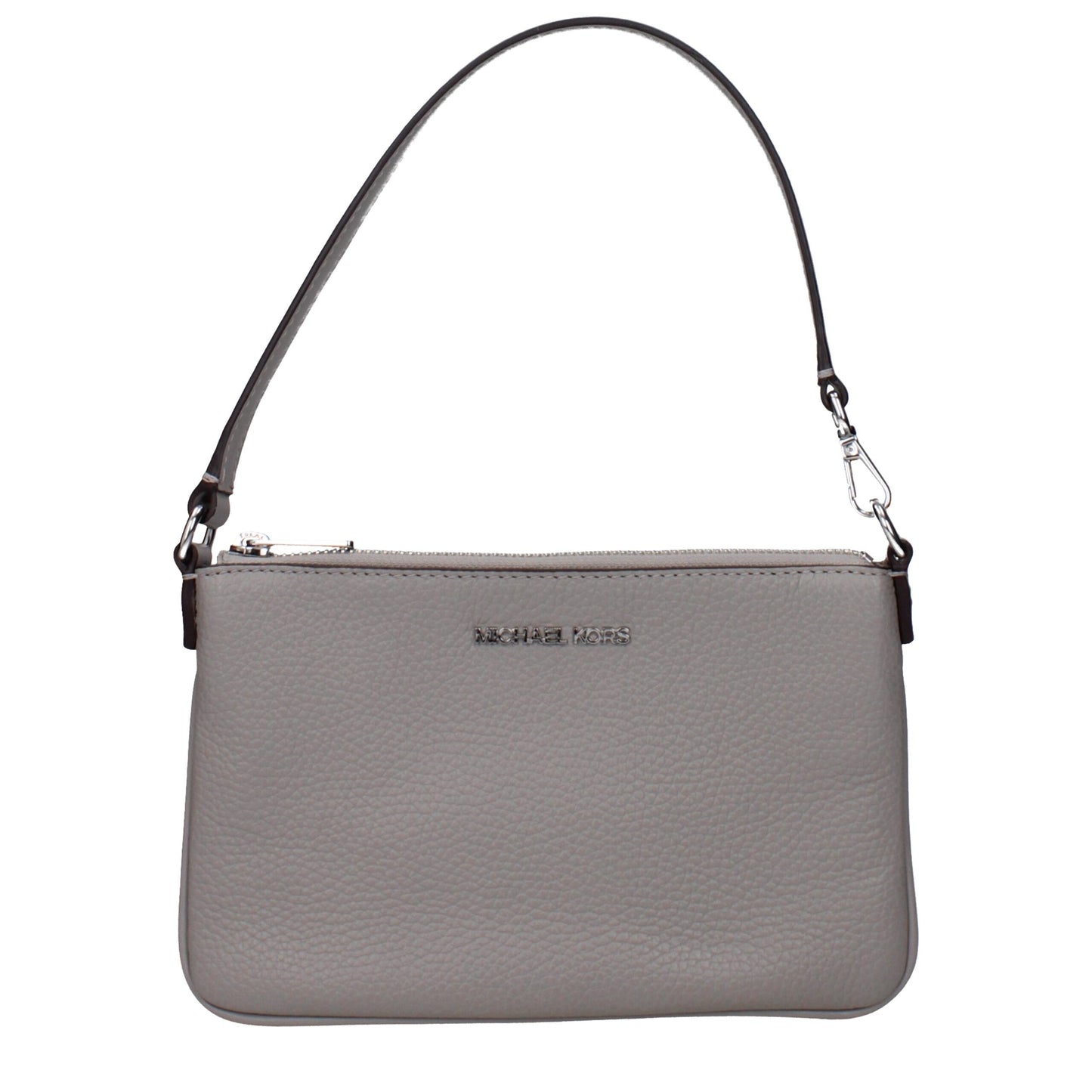 Michael Kors grijze leren handtas Michael Kors