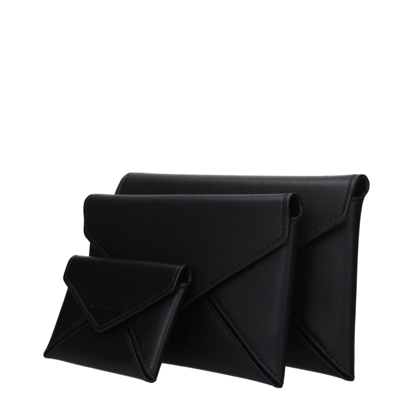 Michael Kors zwarte leren clutch Michael Kors