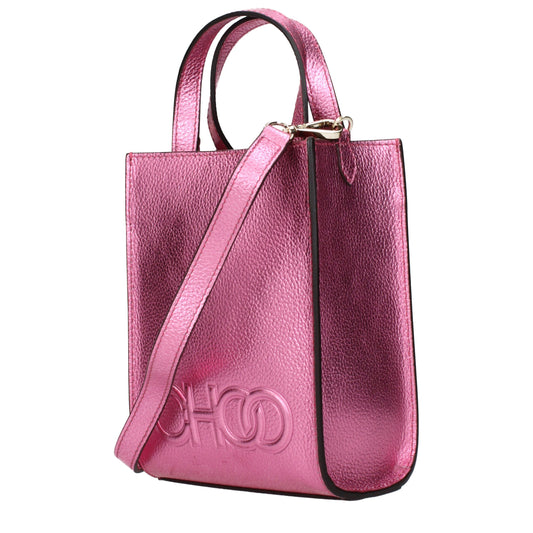 Jimmy Choo handtas in fuchsia leer Jimmy Choo