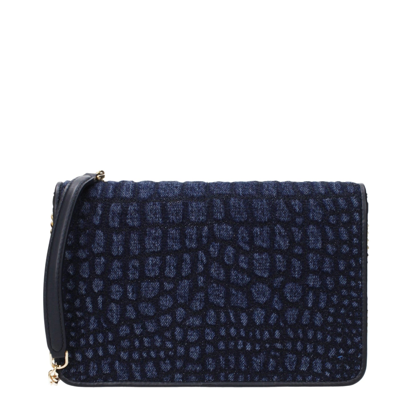 Tom Ford clutch in blauw stof Tom Ford