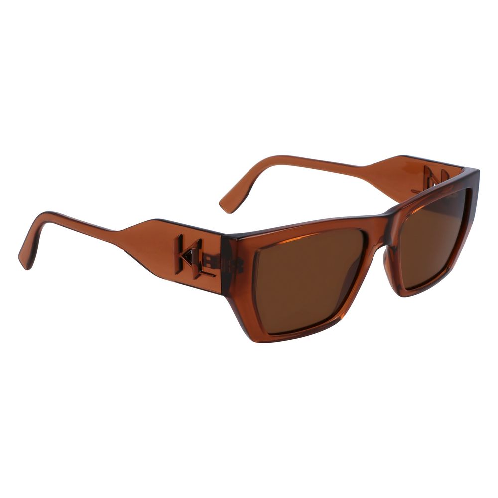 Karl Lagerfeld Brown Injected Sunglasses Karl Lagerfeld