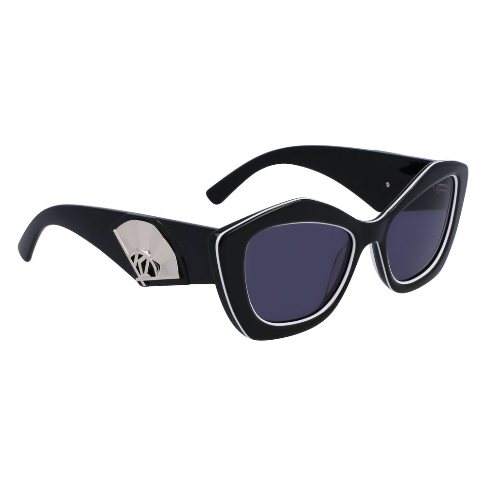 Karl Lagerfeld Black Acetate Sunglasses Karl Lagerfeld