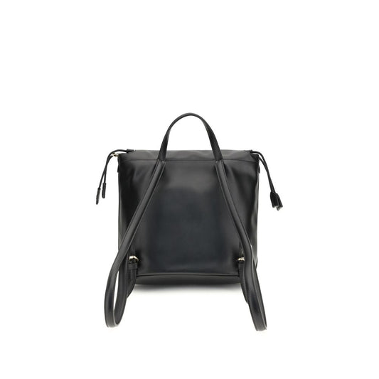 Fendi Black Calf Leather Bos Taurus Backpack Fendi