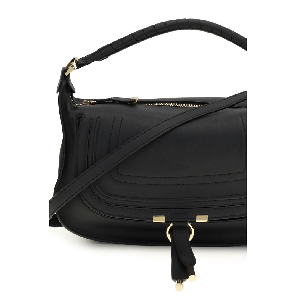 Chloé Black Calf Leather Bos Taurus Shoulder Bag Chloé