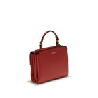 Coccinelle Red Calf Leather Bos Taurus Shoulder Bag Coccinelle
