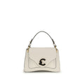 Coccinelle Cream Calf Leather Bos Taurus Handbag Coccinelle