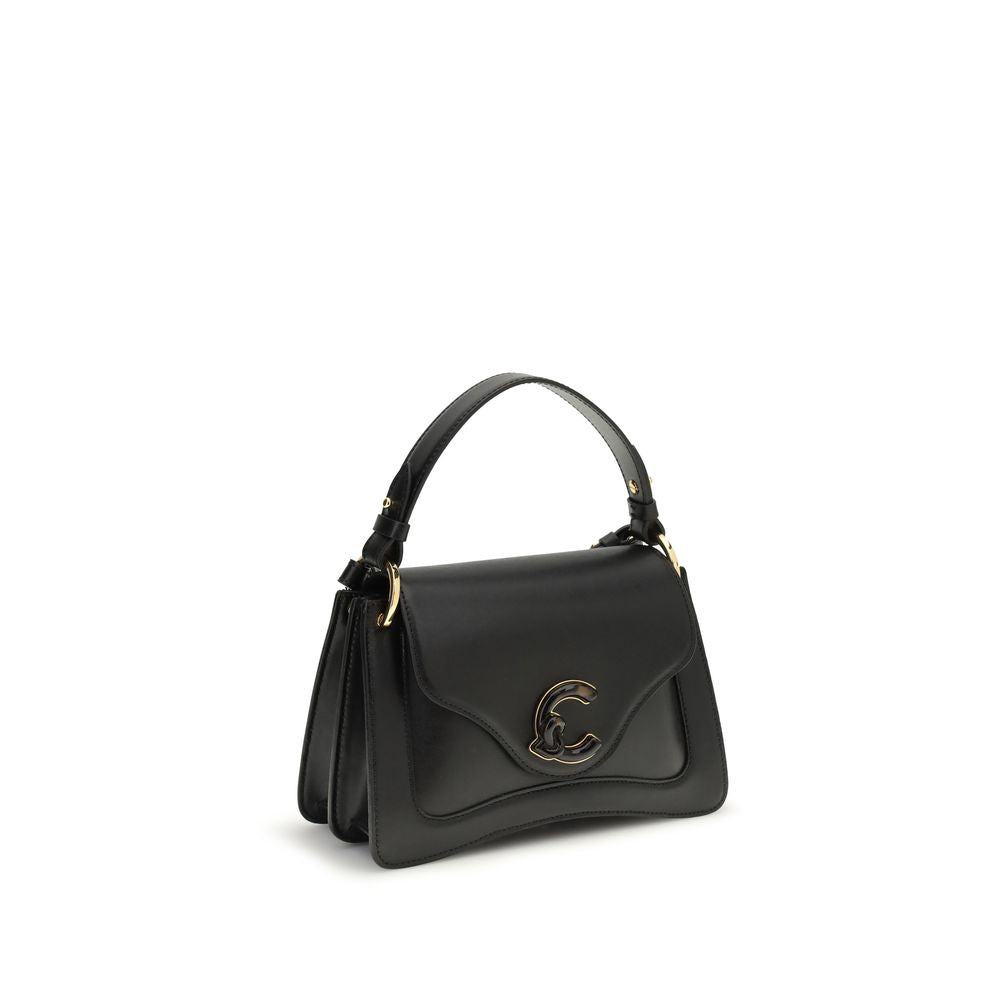Coccinelle Black Calf Leather Bos Taurus Handbag Coccinelle