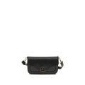 Coccinelle Black Calf Leather Bos Taurus Shoulder Bag Coccinelle