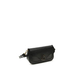 Coccinelle Black Calf Leather Bos Taurus Shoulder Bag Coccinelle