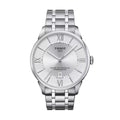 Tissot Gray Stainless Steel Dress Watch Tissot