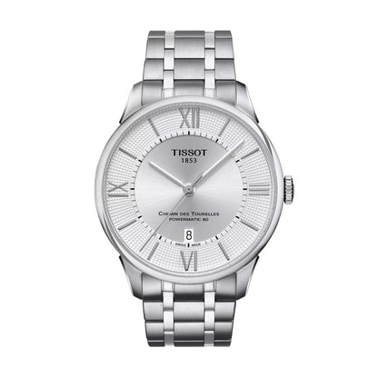Tissot Gray Stainless Steel Dress Watch Tissot