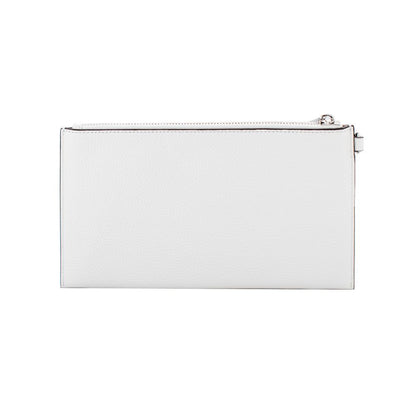 Michael Kors White Leather Clutch Bag Michael Kors