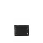Valentino Garavani Black Calfskin Cardholder Valentino Garavani