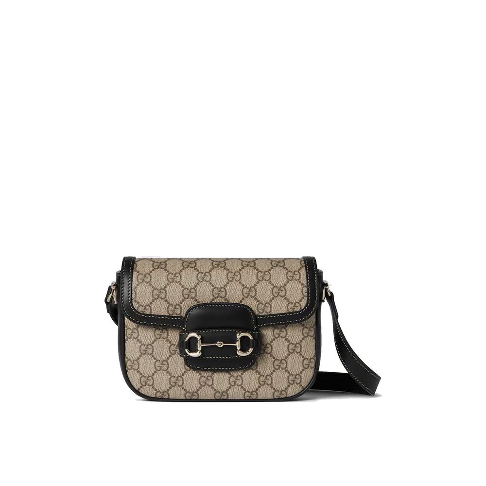 Gucci schoudertas in beige stof Gucci