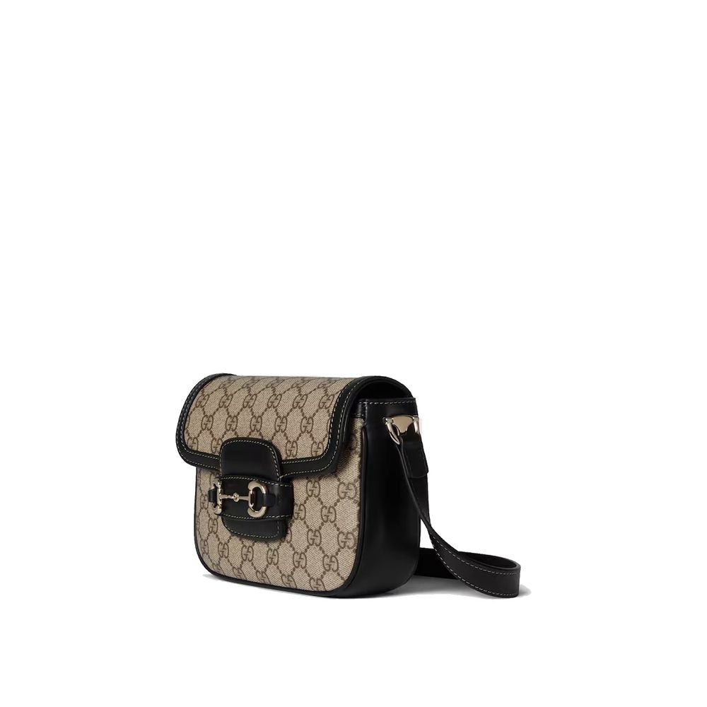 Gucci schoudertas in beige stof Gucci