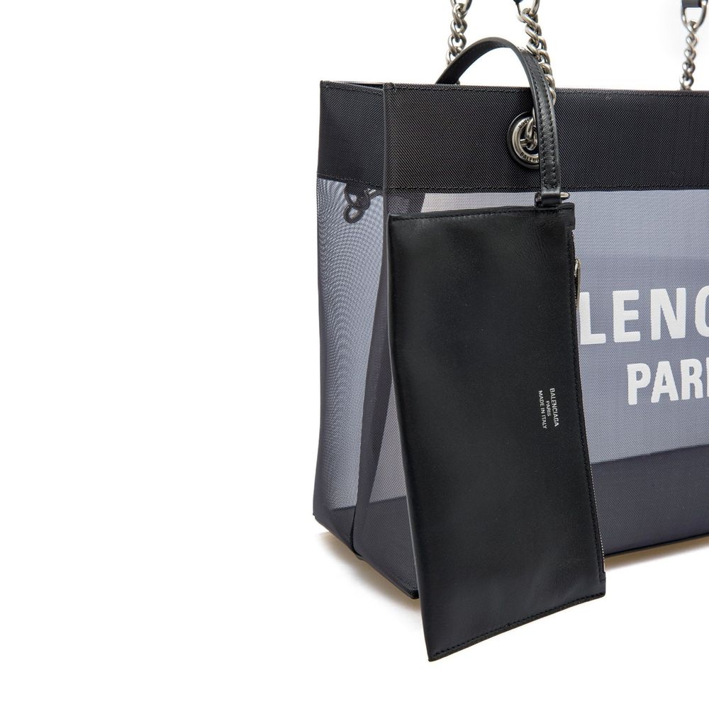 Balenciaga Black Polyester Tote Bag Balenciaga