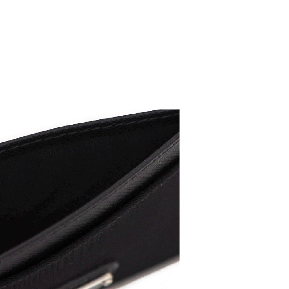 Prada Black Nylon Cardholder Prada