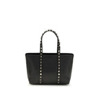 Valentino Garavani Black Calf Leather Bos Taurus Shoulder Bag Valentino Garavani