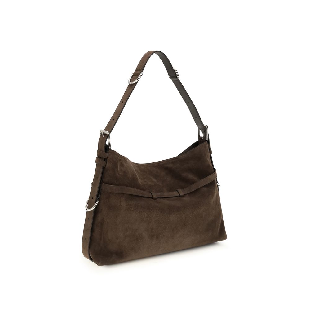 Givenchy Black Calf Leather Bos Taurus Shoulder Bag Givenchy