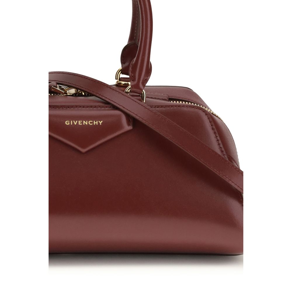 Givenchy Antigona East-West handtas van bordeaux kalfsleer Givenchy