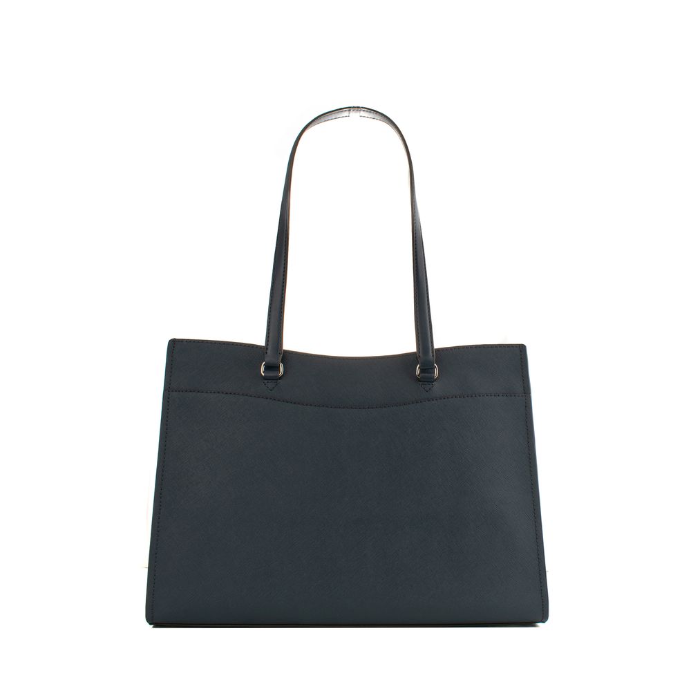 Michael Kors shopper van blauw leer