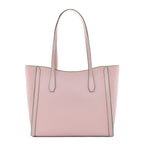 Michael Kors pink canvas shopper