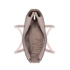 Michael Kors pink canvas shopper