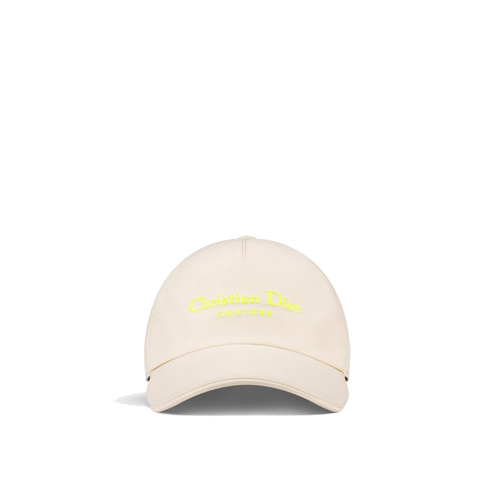 Dior Beige Cotton Cap (Baseball Hat) Dior