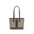 Gucci Ophidia handtas van beige katoen