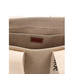 Chloé tote bag van beige linnen Chloé
