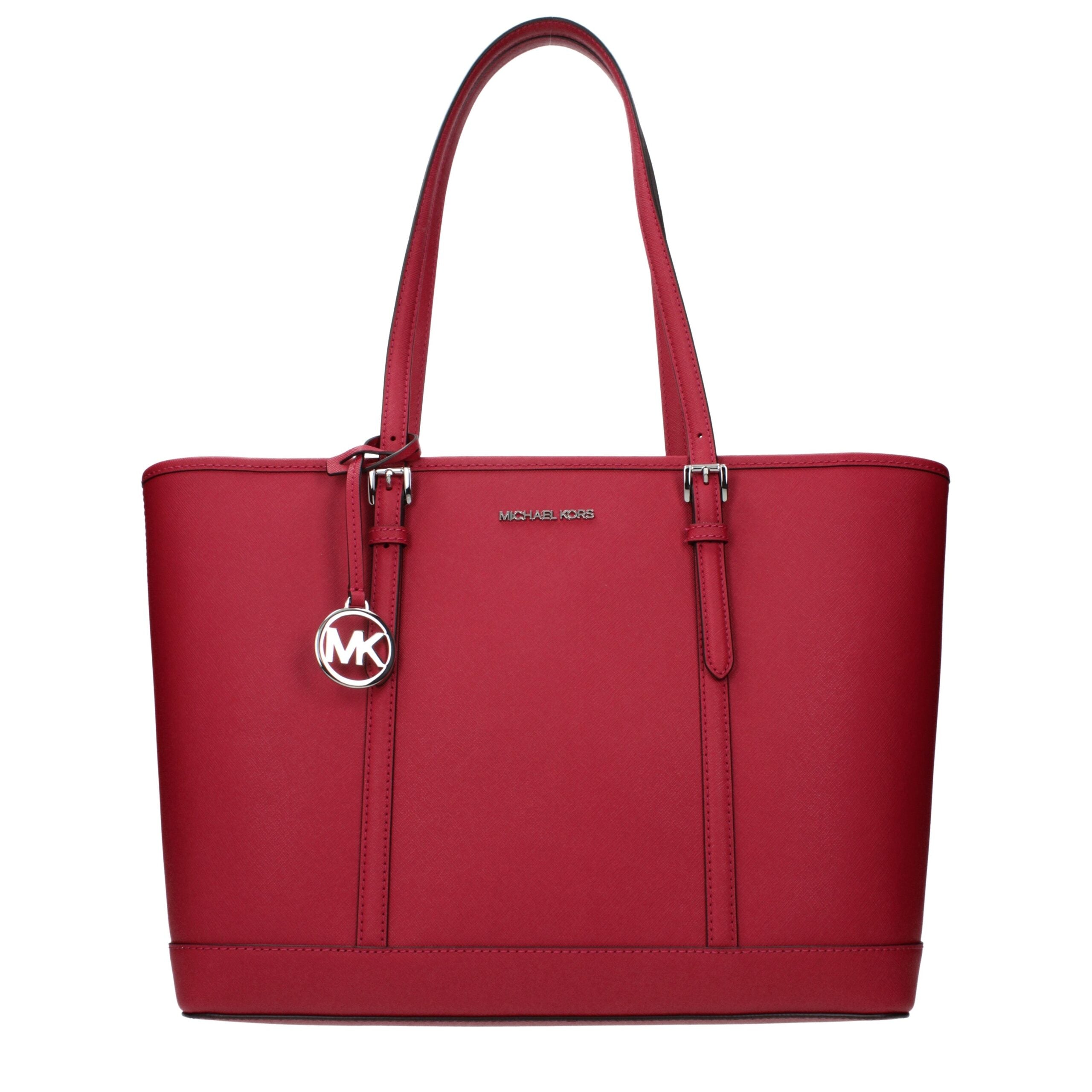 Michael Kors shoulder bag in red leather