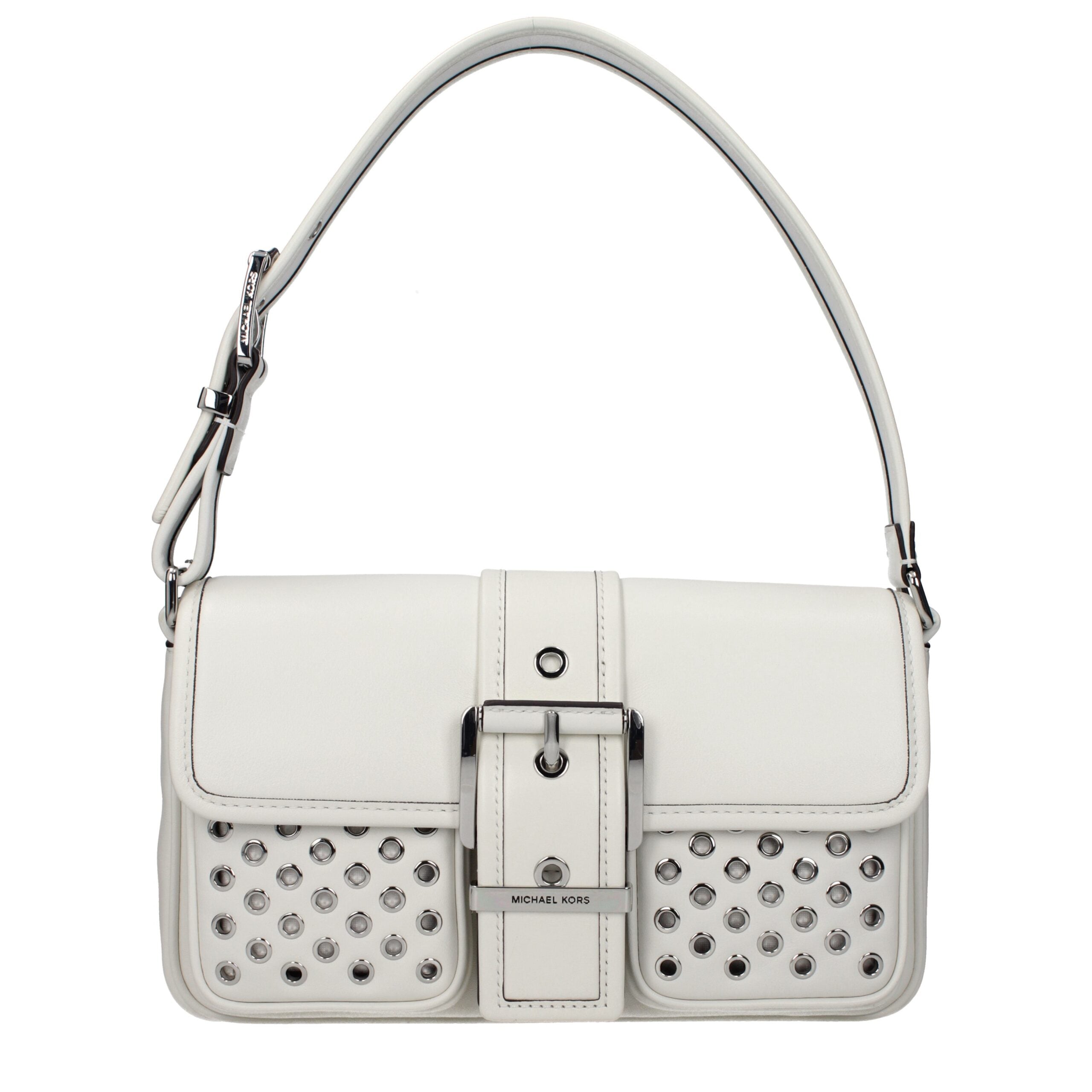 Michael Kors shoulder bag in white leather