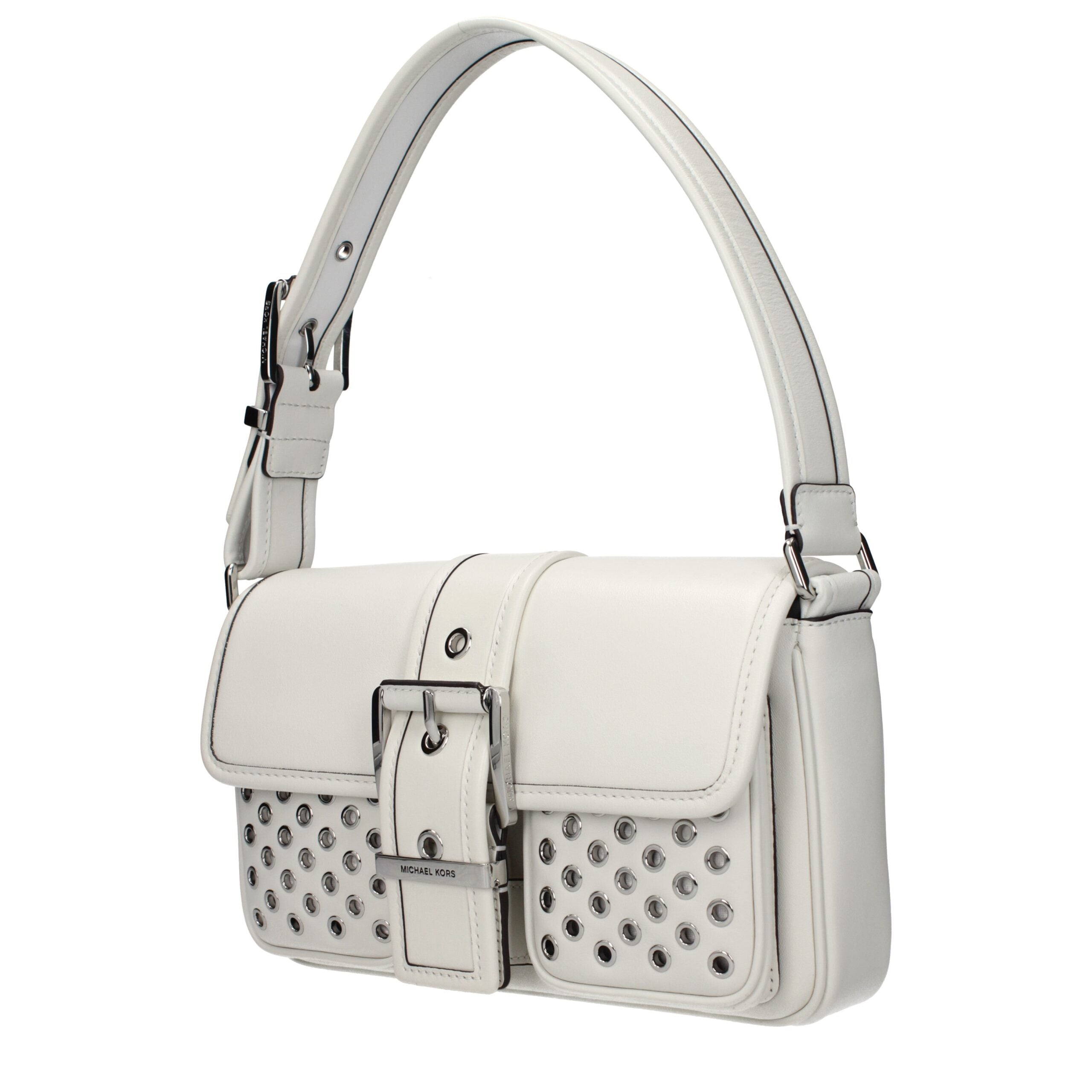 Michael Kors shoulder bag in white leather