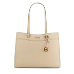 Michael Kors shopper in beige leather